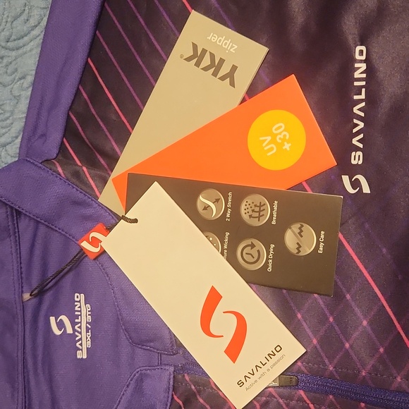 Savalino Bowling Jersey Dassioy ☆ 3XL ☆ Purple ☆ NWT ☆ 2 way stretch, quick dry - Picture 5 of 14